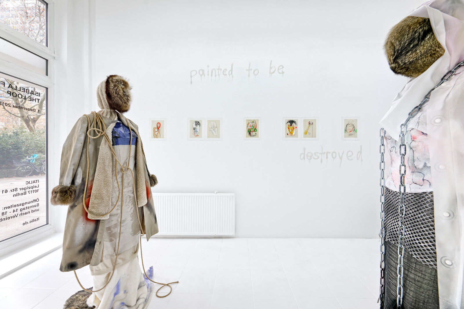 Isabella Fürnkäs, The Loop, Installation view, 2018/19, Italic Berlin