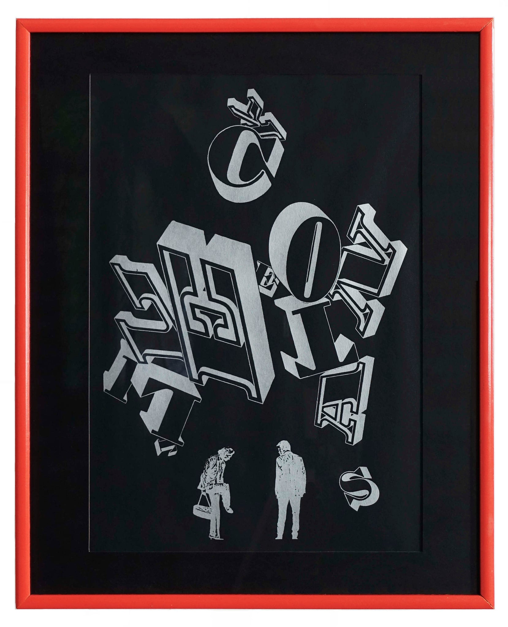 Hendrik Krawen, Dezember, 2003, Siebdruck, 1/8 Probedruck A.P., 26 x 54 cm