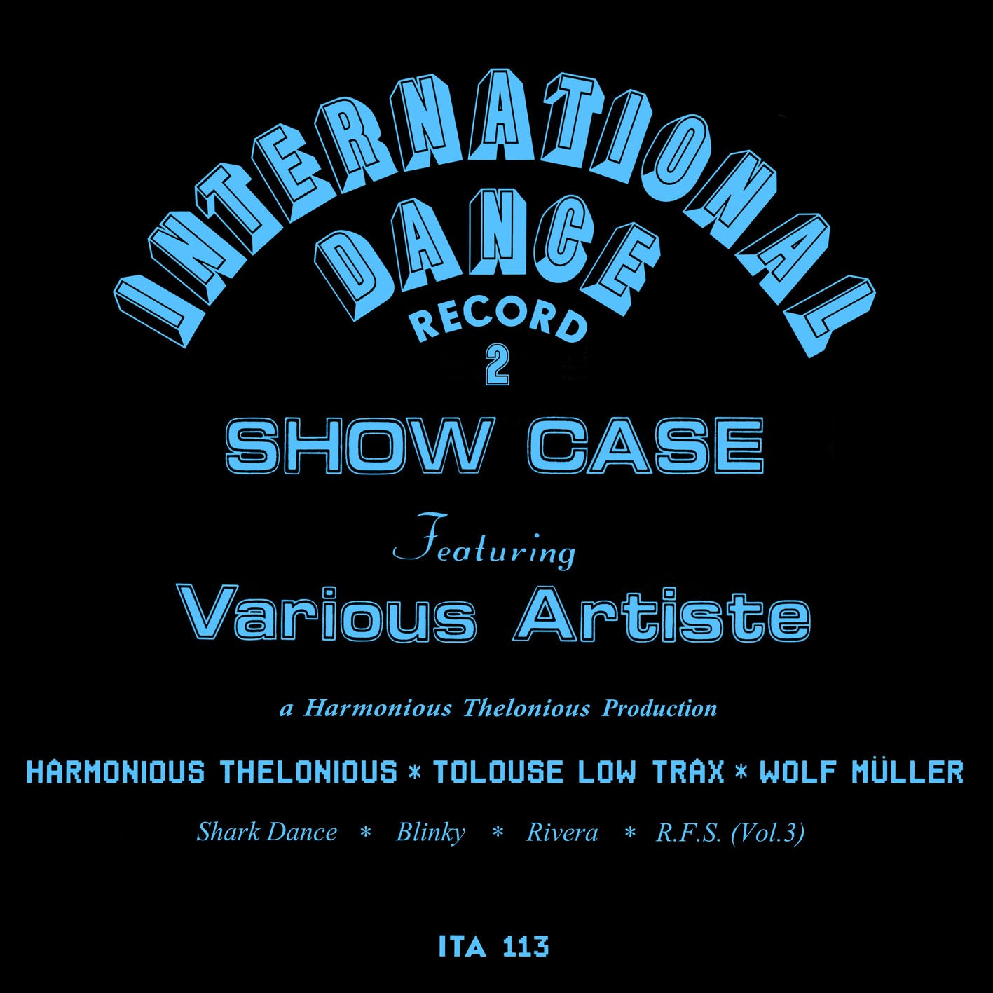 Harmonious Thelonious - International Dance Record 2